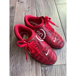 Nike Total 90 III Sneakers Womens 5 Red Snakeskin Y2K Soccer Core IB4204-600